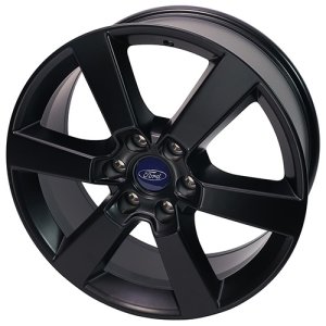 Ford F-150 Wheel - Ford Racing - 20in x 8.5in Six Spoke - Matte Black - `15-`20